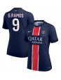 Paris Saint-Germain Goncalo Ramos #9 Domácí Dres pro Dámské 2024-25 Krátký Rukáv